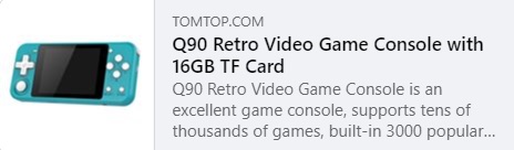 Q90 Retro Video Game 